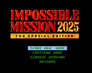 Impossible Mission 2025 Amiga screenshot