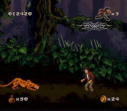 Pitfall: The Mayan Adventure - SNES